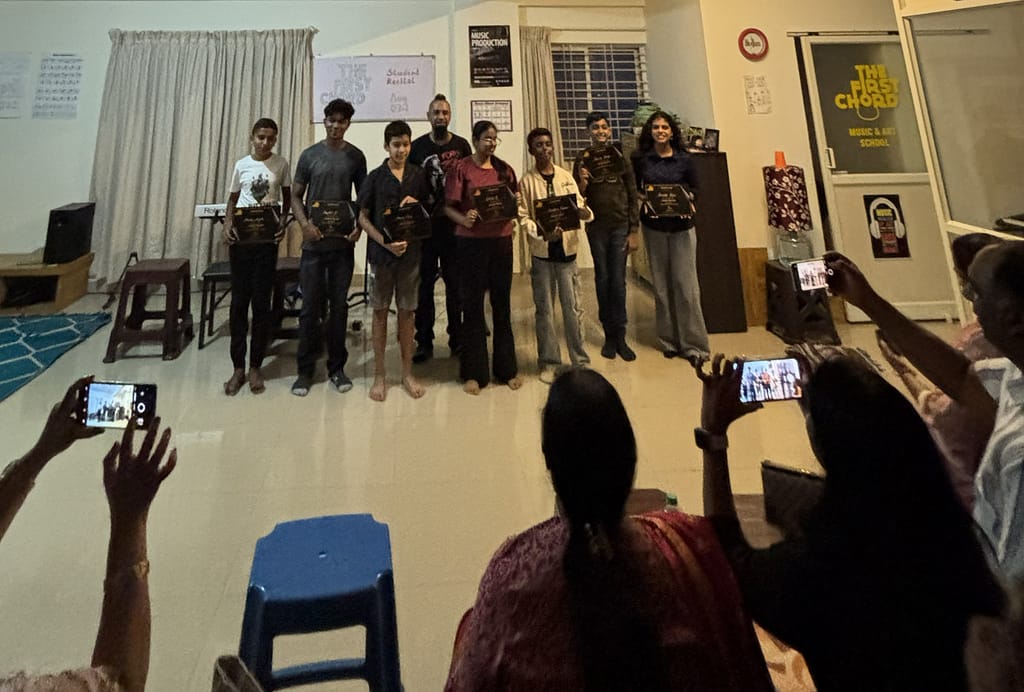 Student Recital at The First Chord Academy